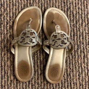 COPY - Tory Burch gold Miller sandals size 7.5